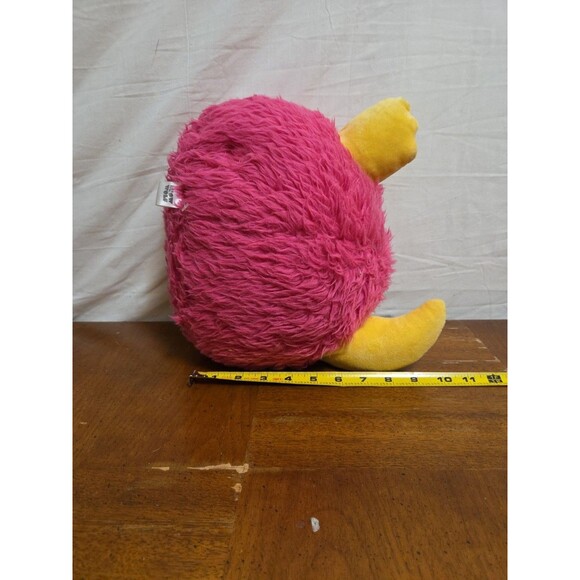 Meow Wolf Plush Snaggy Pink‎ Monster Yellow Horns Teeth Pirate Eye Steven Smith - Picture 4 of 4